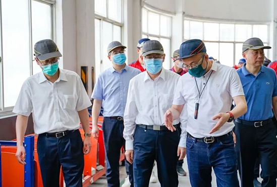 Promoting Development and Striving for Leaps -- Zhou Jun, the leader of Suzhou, and his delegation visited Aosheng Technology for investigation